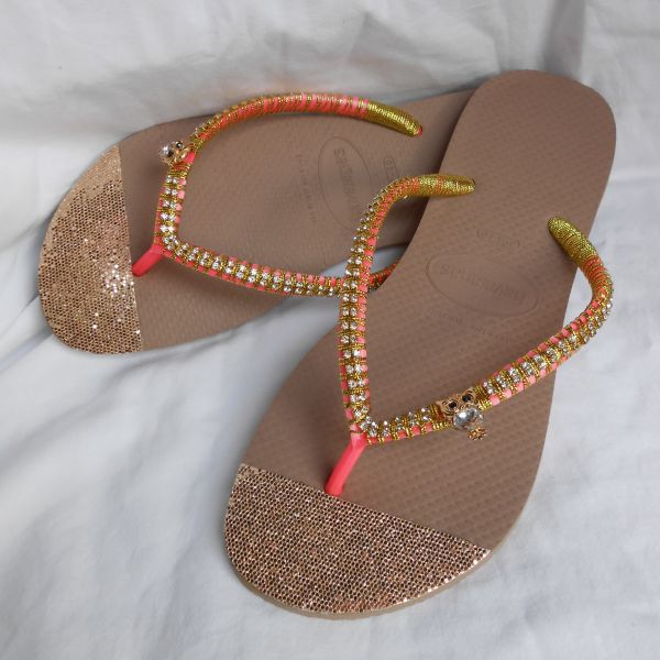 Havaianas selim customizada